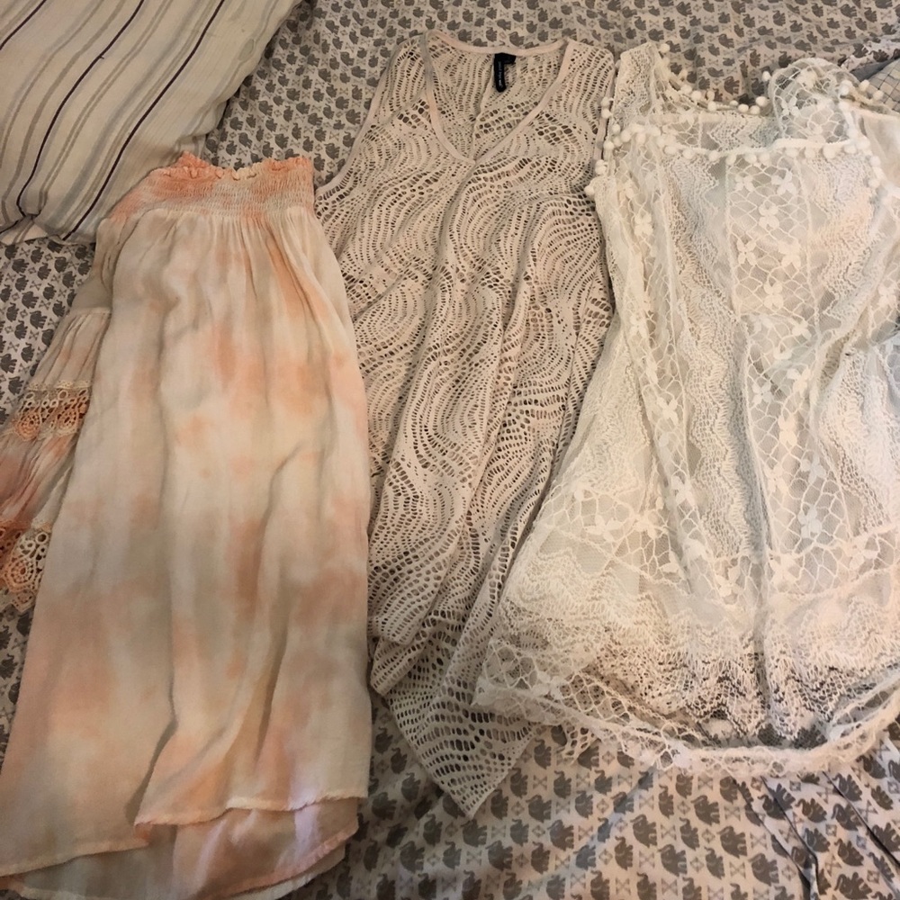 Bundle of 3 summer coverups